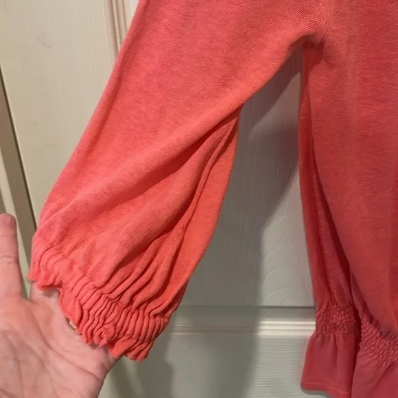 Loft coral top, medium - Picture 4 of 6
